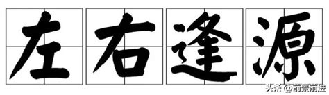 左右逢源|左右逢源 meaning